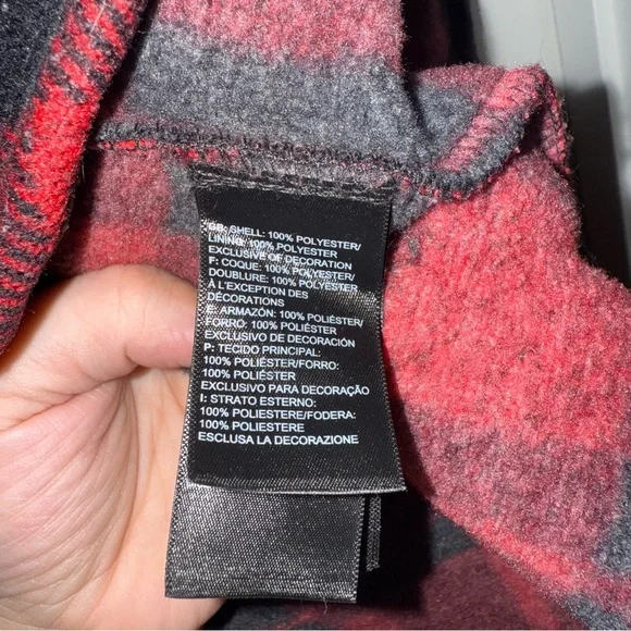 NorthFace Printed Crescent 1/4 Zip Hoodie, sz XL - Picture 3 of 6